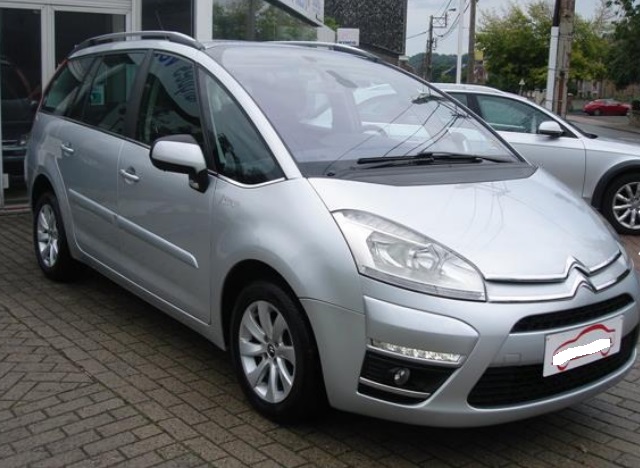 Left hand drive CITROEN C4 GRAND PICASSO 1.6 HDI EXCLUSIVE 7 SEATS